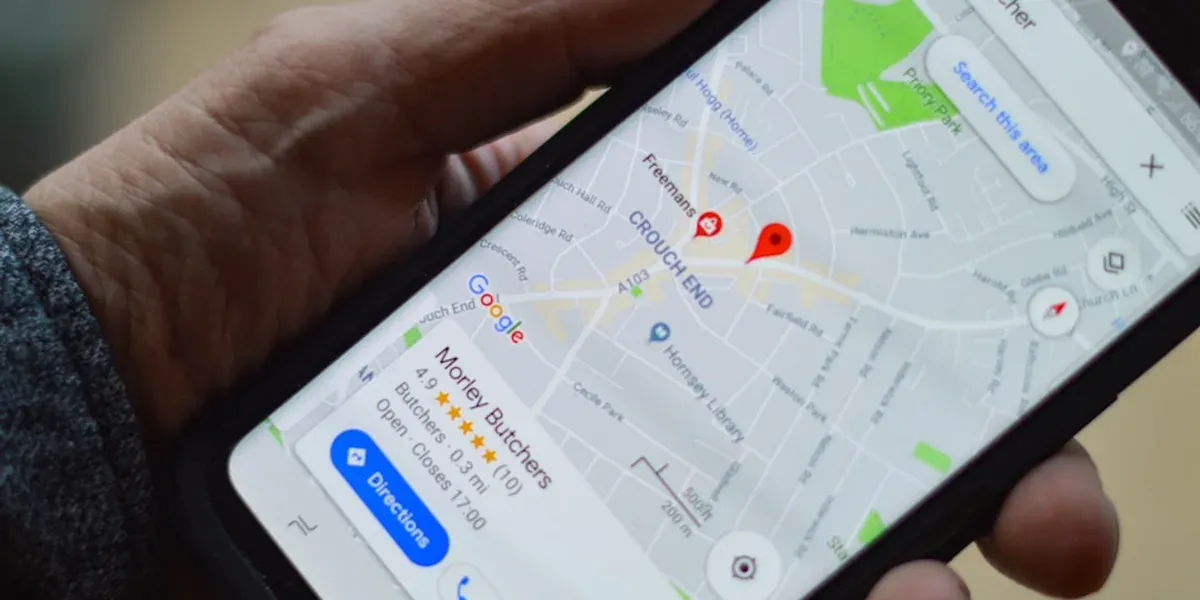 Smartphone showing Google Maps navigation in Japan with a public transport route highlighted