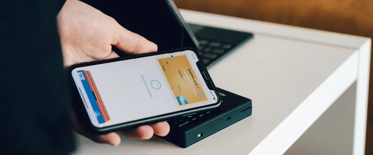 Apple Wallet on iPhone showing a Mobile Suica IC card ready to be used for transport in Japan