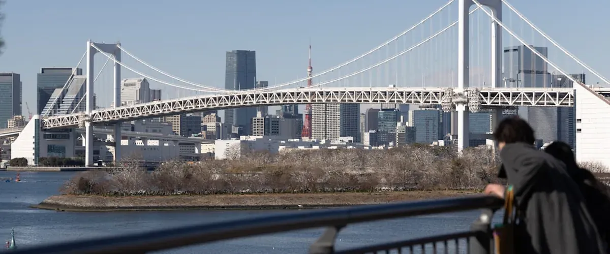 Nakanoshima island park in Osaka along the river with public gardens and historic buildings